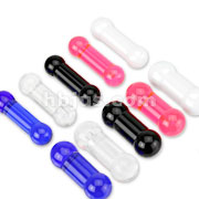 150 Pcs Assorted Large Size and Colors All UV Barbells