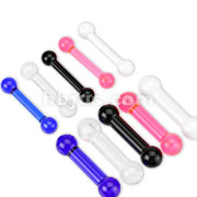 200 Pcs Assorted Size and Colors All UV Barbells