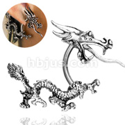 Curved  Dragon with Tail