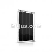 Clear Acryl Gem Box with Black Velvet Insert.