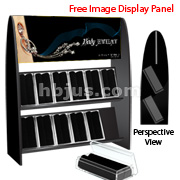 Showcase Display Stand for (1.25 Inch x 2.5 Inch) 12 Gem Boxes.