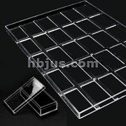 Clear Acrylic Tray For 30pc Gem Box