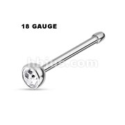 200pcs 316L 18GA 1/4