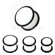120 Pcs of Assorted Size White Acrylic UV Plugs with O-Rings
