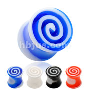 160 Pieces  Assorted Size Ultra Violet Tornado Saddle Plugs.