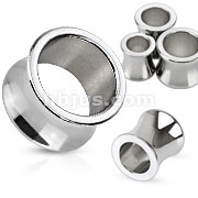 316L Surgical Steel Saddle Fit Tunnel Plug