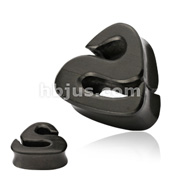 Organic Hand Carved Areng Ebony Wood 