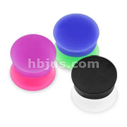 Ultra Flexible Silicone Flat Saddle Dual Tone Plug