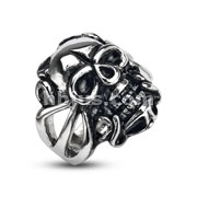 316L Stainless Steel Evil Skull Rider Ring