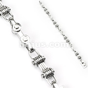 316L Stainless Steel Bicycle Chain Bracelet