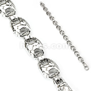 316L Stainless Steel Turtle Shell Bracelet