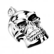 316L Stainless Steel X-Large Death Skull Pendant