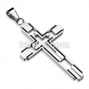 316L Stainless Steel Pendant. Cross