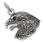Stainless Steel Bald Eagle Pendant