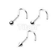 Grade 23 Solid Titanium Nose Screw