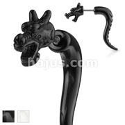 UV Acrylic Oriental Dragon Tailed Fake Taper