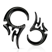 120 Pcs of UV Acrylic Black Tribal Wing Tapers