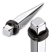 316L Surgical Steel Square Taper with O-ring