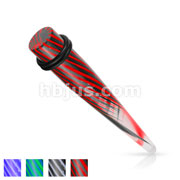 240 Pcs of UV Swirling Stripe Taper (Size 00-8g)