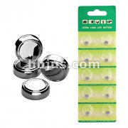 10 Pcs Pack of Extra Long Life Cell Batteries for NuRave Blinker Barbell, Navel Ring, Plugs, and more