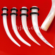Organic Mother of Pearl Curved Taper