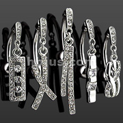 Top-Drop Banana w/Fine Jewelry Quality Pave CZ