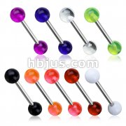 180 Pcs Acrylic Balls 316L Surgical Stainless Steel Barbell Pack (20pcs x 9 colors)