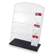 Clear Acrylic Stand Display with 12 Hangers