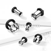 Single Flared Flesh Tunnels 316L Surgical Stainless Steel