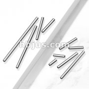 10 Pc Pack 316L Surgical Steel Internally hreaded Barbell Post