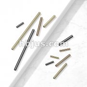 10 Pc Pack 316L Surgical Steel Internally Threaded Barbell Post