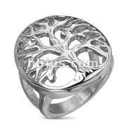 Tree of Life Stainless Steel CastingRing