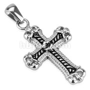 Casted Cross Stainless Steel Pendant